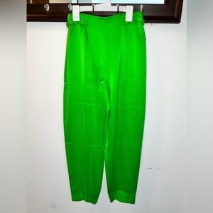 NWT Dana Buchman Ladies Green Pants Size 6 Petite